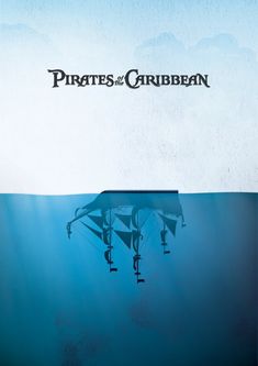 pirates of the caribbean at world's end movie poster with ship in ocean water