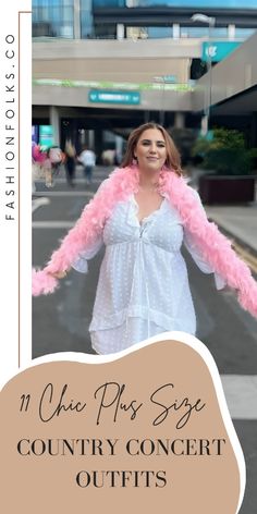 Enjoy the tunes in style with these 11 perfect country concert outfit ideas designed to flatter and fit plus size bodies. Country Concert Looks Plus Size, Country Concert Outfit Winter Plus Size, Summer Country Concert Outfit Plus Size Cowgirl Boots, Outfits For Plus Size Women