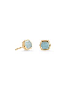 Your everyday ear candy, the Davie 18k Gold Vermeil Stud Earrings in Aquamarine are a sure to be classic in your collection of forever keepsakes. Style tip: Wear as a symbol of your birth month, for a personalized piece you’ll cherish for years to come. The stone of eternal youth, Aquamarine represents March birthdays, inspiring truth, harmony, and light-heartedness. Metal 18k Gold Vermeil What Is Vermeil? Vermeil (that’s pronounced ver-may) is a gold plating technique that dates back to the 19t Aquamarine Earrings Studs, March Birthdays, Eternal Youth, Gold Vermeil Jewelry, Womens Earrings Studs, Gem Earrings, Aquamarine Earrings, Ear Candy, Vermeil Jewelry