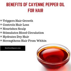 How To Make And Use Cayenne Pepper Oil For Hair Growth ? Cayenne Pepper For Hair Growth, How To Take Cayenne Pepper, Cayenne Oil, 4c Coils, Hair Not Growing, Benefits Of Cayenne Pepper, Cayenne Pepper Benefits, Pepper Benefits, Diy Facials