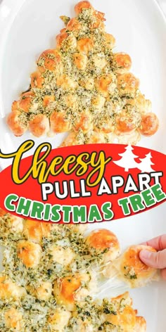 Garlic Pull Apart Christmas Tree, Pull A Part Christmas Tree Bread, Dinner Roll Christmas Tree, Beautiful Christmas Appetizers, Christmas Tree Pull Apart Buns, Cheesy Garlic Christmas Tree Bread, Cheesy Bread Recipes Pull Apart, Cheesy Garlic Pull Apart Bread Christmas Tree, Christmas Tree Cheesy Bites