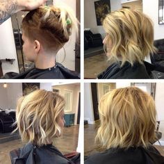 Undercut Bob Haircut, Undercut Bob, Pixie Haircut For Thick Hair, Bob Hairstyles For Fine Hair, Short Bob Haircuts