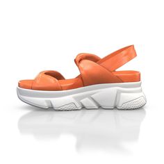 Chunky sole sandals 9322 | Girotti Orange Sandals With Cushioned Footbed And Round Toe, Orange Open Toe Sandals With Cushioned Footbed, Orange Leather Sandals For Summer, Orange Cushioned Slip-on Sandals, Casual Orange Sport Sandals With Removable Insole, Orange Sandals With Leather Footbed And Round Toe, Modern Leather Sport Sandals With Cushioned Footbed, Orange Round Toe Sandals With Leather Footbed, Orange Sport Sandals With Removable Insole For Summer