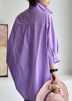 Muslimah Style, Blue Peter, High Design, Cotton Long Sleeve Shirt, Comfortable Room, Fashion Design Clothes, Shirt Long Sleeve, Pan Collar, Cup Size