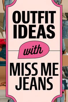 🌟 Elevate your denim game with these jaw-dropping outfit ideas with Miss Me jeans! Known for their embellished details and perfect fit, Miss Me jeans are a must-have for any fashionista. Pair them with chic tops, statement heels, and bold accessories for a look that's both stylish and glamorous. Get ready to stand out from the crowd with these stunning outfits! 👖✨💎