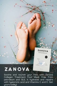 🦶✨ Treat your feet to the ultimate pampering with the Zanova Single Foot Mask! This nourishing mask, enriched with hydrating ingredients, helps to soften rough, dry skin and heal cracked heels. Perfect for a spa-like experience at home, your feet will feel rejuvenated and refreshed. 🌸💆‍♀️ #FootCare #PamperYourFeet #Hydration #SpaDay #SoftFeet #FootMask Etsy Business