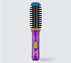 Calista GoGo Mini 2.0 Round Brush Hair Styling Tool - QVC.com Mini Hair Curler, Round Hair Brush, Hair Styling Tool, Brush Hair, Round Brush, Hair Curler, Hair Curlers, Styling Tools, Hair Styling