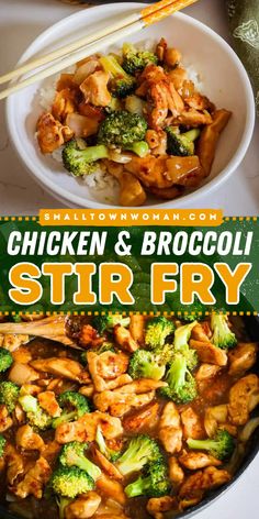 Craving homemade Chinese food? Whip up this chicken and broccoli stir fry recipe! Not only is this chicken stir fry an easy meal in just 30 minutes, but it is also delicious. Plus, this weeknight dinner idea is healthy! Recipe For Chicken Stir Fry, Easy Chicken And Broccoli, Chicken And Broccoli Stir Fry, Chicken Broccoli Stir Fry, Low Calorie Chicken, Easy Stir Fry Recipes, Golden Chicken, Ginger Honey, Stir Fry Recipes Chicken