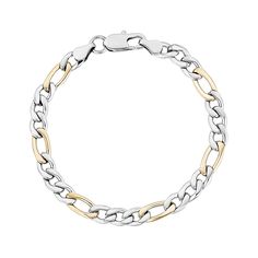 If you have a minimalistic sense of style, then this is the bracelet for you. Made from stainless steel, this bracelet has a modern sheen to it. This streamlined vibe is only enhanced by the Figaro link chain. The Figaro link is a classic bracelet style, and its look is deceptively simple. This bracelet will have a clean look and a streamlined appearance on your wrist. Better still, this bracelet has a look that will endure. The stainless steel is of the highest quality. The color will not tarni Mens Valentines Day Gifts, Valentines Day For Men, Classic Bracelets, Christmas Men, Rose Gold Watch, Best Gifts For Men, Engraved Jewelry, Bead Leather, Chain Pendants