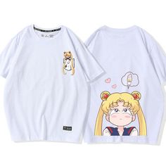 Kawaii Loose Sailormoon Sisters Tshirt PN1252 ●Size: S:Length 66 cm shoulder 46 cm bust 102 cm M:Length 68 cm shoulder 48 cm bust 106 cm L:Length 70 cm shoulder 50 cm bust 110 cm XL:Length 72 cm shoulder 52 cm bust 114 cm XXL :Length 74 cm shoulder 54 cm bust 118 cm ●Material:Cotton. (Please allow 1-3cm differs due to manual measurement.As different computers display colors differently,the color of the actual may vary slightly from the above images.Thanks for your understanding.) ●About Shipping: We attach great importance to the orders of each customer and parcel delivery. 1.Processing time: 2-3 business days. 2.Shipping time: 10-15 business days to US, please allow 3-4 weeks shipping to other country.(Shipping times can be affected by variable customs clearance times or public holidays.) Tumblr Tee, Sister Tshirts, Basic Tee, Anime Outfits, Outfits For Teens, Yellow Blue, Sailor Moon, Yellow White, Blue Black