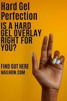 Enhance your nails with the strength and beauty of hard gel overlays. Visit nailhow.com for everything you need to know.