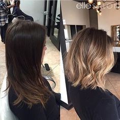 The Haircut, Hair Done, Balayage Brunette, Ombre Hair Color, Hair Color And Cut, The Salon, Brunette Hair