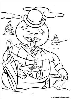 Rudolph Coloring Pages, Reindeer Printable, Snowman Coloring Pages, Christmas Coloring Sheets, Rudolph Christmas, Misfit Toys, Moms Crafts, Rock Ideas, Christmas Yard