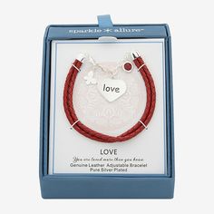 Features: Adjustable, Nickel Free, Inspirational, In A Gift BoxCircumference: 8 3/4 InchShape: Heart, ButterflyStone Cut: RoundMetal Color: Silver ToneChain Width: .8 MillimetersPendant Length: 20.1mmPendant Width: 17.5mmChain Construction: BraidCare: Wipe CleanStone Type: 10 CrystalBracelet Type: Charm Bracelets, Cord BraceletsMetal: Pure Silver Over BrassCountry of Origin: Imported Adjustable Charm Bracelet For Valentine's Anniversary, Adjustable Jewelry With Lobster Clasp For Valentine's Day, Valentine's Day Adjustable Jewelry With Lobster Clasp, Valentine's Day Gift Bracelets With Lobster Clasp, Valentine's Day Gift Bracelet With Lobster Clasp, Adjustable Heart Bracelet With Lobster Clasp As Gift, Butterfly Heart, Heart Charm Bracelet, Adjustable Bracelet