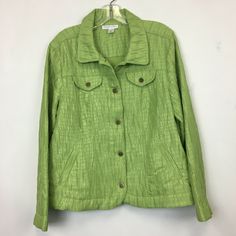 Find Christopher & Banks Women's Green Textured 5 Button Jacket W/ Pockets - Size L on eBay in the category Clothing, Shoes & Accessories>Women>Women's Clothing>Coats, Jackets & Vests. Green Texture, Button Jacket, Jacket Buttons, Pocket Size, Vest Jacket, Banks, Women's Clothing, Coats Jackets, Shoes Accessories