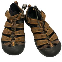 Pre owned, KEEN Newport H2 Shoe Water Sport Sandal Color: Brown Size: Youth Big Kids 3 Condition: Pre-owned, good Shipped with USPS 3 Shoes, Water Sport, Birkenstock Florida, Sport Sandals, Newport, Big Kids, Leather Men, Shoes Sandals, Hiking