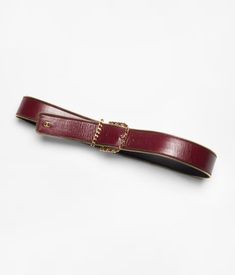 Leather Belts of the Fall-Winter 2024/25 collection: Belt, lambskin & metal, burgundy, gold & black on the CHANEL official website. Chanel Belt, Men Belt, Leather Belts, Mens Belts, Gold Black