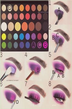 Make Up Kits, Make Up Designs, Makeup Morphe, Silicone Makeup, Makeup Tutorial Eyeshadow, Eye Makeup Steps, Eye Makeup Designs, Colorful Eye Makeup, Makeup Eye Looks