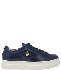 Moma X Madison Maison Navy Leather Platform Sneaker - MADISON MAISON Platform Sneaker, Sneakers Blue, Navy Leather, Heeled Loafers, Crossbody Shoulder Bag, Brunei, Style Icons, Athletic Shoes, Heel Height