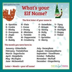 what's your elf name?