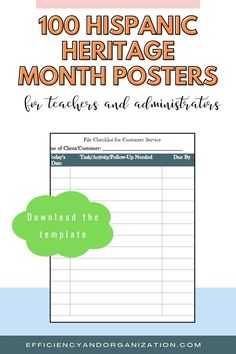 Download these 100+ posters which are on Word documents on 8.5 by 11 size paper (or larger) to post around classrooms and schools for Hispanic Heritage Month! Because these are on Microsoft Word, they can easily be changed, added, adjusted! Posters For Teachers, Ups Store, Hispanic Heritage Month, Hispanic Heritage, Heritage Month, Office Max, Microsoft Word