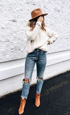 Boho Winter Outfits, Basic Fashion, Skandinavian Fashion, Winter Boho, Cute Fall Outfits, Outfits With Hats, Black Women Fashion, Fall Fashion Trends, Fall Fashion Outfits