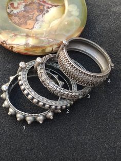 You will receive very 1 Brass Bangle  Oxidized Brass Vintage bangle Charm Antic look Tribal bangle Beautiful Bangle Gift for her Brass Bangle jewelry   .   Metal : brass   ( 1 ) Inner Diameter :  2.3"  approx.  ( 2 ) Inner Diameter : 2.2"  approx.  ( 3 ) Inner Diameter : 2.1"  approx.  ( 4) Inner Diameter :  2.2"  approx. Quantity : 1 Bangle  Many thanks for you visit my store ♥ if you have any question please contact us. For wholesale Price Please Convo me. You can order different items as many Bohemian Bracelet With Oxidized Finish, Bohemian Cuff Bracelet With Oxidized Finish, Bohemian Oxidized Bracelet Jewelry, Unique Oxidized Bangle Bracelet, Metal Bangle Bracelets For Festivals, Silver Stackable Bohemian Cuff Bracelet, Bohemian Silver Stackable Cuff Bracelet, Bohemian Jewelry With Round Bracelet Strap, Bohemian Stackable Festival Bracelets