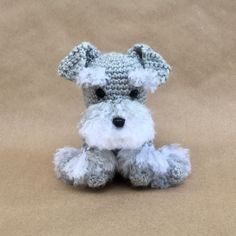 Baby Schnauzer Crochet Pattern | Etsy