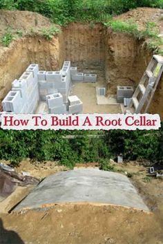 Build A Root Cellar, Case Sotterranee, Storm Shelter, Underground Bunker, Have Inspiration, Homestead Survival, Emergency Prepping, Earthship