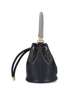 100% Leather Lining: 100% Leather Designer Handheld Bucket Bag For Travel, Luxury Handheld Bucket Bag For Travel, Designer Handheld Bucket Bag For Formal Occasions, Calf Leather Travel Shoulder Bag In Pouch Shape, Luxury Handheld Bucket Bag For Everyday, Luxury Bucket Bag With Leather Handles, Designer Travel Clutch With Detachable Handle, Designer Clutch With Detachable Handle For Travel, Classic Handheld Bucket Bag For Formal Occasions