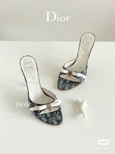 Luxury Shoes Aesthetic, Heel Collection Aesthetic, Dream Shoe Collection, Comfy Stylish Shoes, Desginer Shoes, Dior Heels Aesthetic, Dior Sandals Aesthetic, Heels Luxury Aesthetic, Cute Everyday Shoes