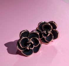 This floral clip on earring is free allergies and free pain with a soft silicone back Clip On Earring, Soft Silicone, Clip On, Black Floral, Allergies, Clip On Earrings, Favorite Jewelry, Etsy Earrings, Jewelry Earrings