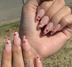 Valentine Day Nails, Nails Valentine, Vday Nails, Nails Valentines, February Nails, Valentine Nails, Valentines Day Nails, Classy Acrylic Nails, Cute Gel Nails