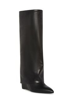 Featured in a foldover silhouette, the Evannder boots from Madden Girl amp up your look. | Madden Girl Evannder Foldover Boots, Black, 9.5M Foldover Boots, Shoes Boots Combat, Glam Photoshoot, Madden Girl, Black 7, Boots Black, Boot Shoes Women, Combat Boots, Shoe Boots