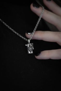 Manufacturer/Hersteller: Witchling Workshop, Sebastianstraße 27g, 86153 Augsburg, info@witchling.de Article Number: 000028 ✨ carry a piece of magic close to your heart ✨ This vial necklace is made of 925 sterling silver. The heart of the little bottle is a shooting star- a symbol to carry your wish. You may store little lavender blossoms, a little manifestation scroll or anything else you need inside. It is made to carry whatever is important to you as close to your heart as possible.🖤 Care Ins Spiritual Sterling Silver Charm Necklaces For Keepsake, Spiritual Sterling Silver Charm Necklace For Keepsake, Silver Spiritual Charm Necklaces For Keepsake, Spiritual Silver Charm Necklace For Keepsake, Vial Necklace, Medical History, Shooting Stars, Favorite Jewelry, Charm Necklace