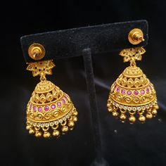 Pls, Note The hair extension jewelry shown in the 2 pics is just for display and not included in the price. Handmade Indian Temple Jewelry, best to wear it for traditional ceremonies or Indian weddings. This bridal jewelry has an ethnic finish. It has very small Cubic Zircon stones. It is a Bollywood style one gram jewelry These Jhumka Earrings set has an excellent finish and gives out an exquisite sense of style. If you are looking for an amazing Fashion Jewelry set for special occasions such a Temple Jewelry, Wedding Indian, Indian Temple, Bollywood Style, Amazing Fashion, Indian Wedding Jewelry, Indian Earrings, Indian Weddings, Fashion Jewelry Sets