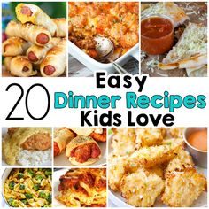 20 easy dinner recipes for kids to make in the kitchen or on the gourmet