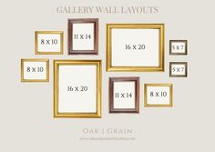 Gallery Wall With Sconces, Gallery Wall Layouts, Gallery Wall Sizes, Wall Hanging Arrangements, Next Wall Art, Entryway Gallery Wall, Gold Gallery Wall, Gallery Wall Template, Hallway Gallery Wall