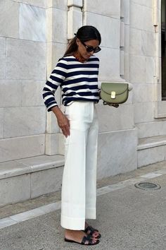 Chique Outfits, Mode Casual, Instagram Outfits, Parisian Chic, Looks Chic, 가을 패션, Looks Style, White Pants