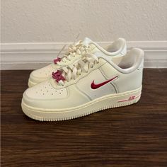 Nike Air Force 1 07 Coconut Milk/Pink Women’s Sneakers Size 7 Fb8251-101 Pink Nike Air Force 1 Low-top For Sports, Pink Low-top Nike Air Force 1 Sneakers, Pink Lace-up Nike Air Force 1, Pink Nike Air Force 1 Synthetic, Pink Nike Air Force 1 Low-top With Gum Sole, Pink Nike Air Force 1 Synthetic For Streetwear, Pink Low-top Nike Air Force 1 With Gum Sole, Pink Synthetic Nike Air Force 1 For Streetwear, Pink Nike Air Force 1 Lace-up Synthetic