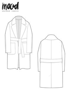 an image of a jacket and coat sewing pattern