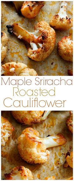 roasted cauliflower is an easy and delicious side dish