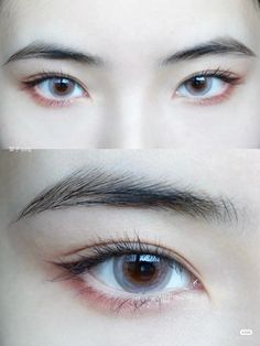 Soft Eyebrow Shapes, Asian Eyes Aesthetic, Korean Eyes, Stylish Casual Outfits, Korean Eye Makeup, Knitted Dresses, Ethereal Makeup, Pinterest Makeup, Asian Eyes