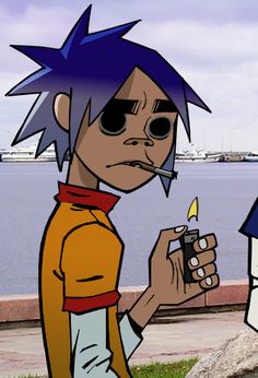 2d Phase 1, Gorillaz Art Style, Gorillaz 2 D, 2-d Gorillaz, Gorillaz Fan Art, Monkeys Band, Gorillaz Art, Tableau Art