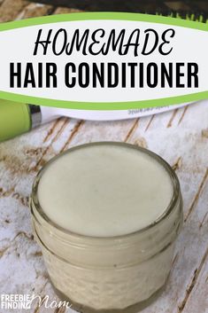 Would you like an all-natural hair treatment that will sooth dry and damaged hair? Give your hair a silky luster without chemicals by whipping up this homemade hair conditioner! #homemadehairconditioner #homemadehairtreatments #homemadehairproducts #homemadehairmask How To Make Natural Conditioner For Hair, Homemade Health And Beauty Products, Natural Conditioner For Hair Diy, Ayurvedic Hair Conditioner, Diy Natural Hair Conditioner, Diy Hair Conditioner Recipes Natural, Homemade Leave In Conditioner, Diy Shampoo And Conditioner, Conditioner Homemade