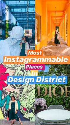 the cover of most instagramramable places in design district