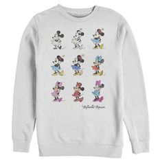 Who knew that dressing "mousey" could be so cute!? Celebrate Walt Disney's most iconic character with these officially licensed Mickey Mouse and Friends styles! All of your favorites like Mickey Mouse, Minnie Mouse, Goofy, Pluto, Donald Duck, and more are featured across these adorable Mickey designs that are perfect for your next trip to Disneyland! Minnie Mouse Sweatshirt, Target Kids, Friends Sweatshirt, Disney Fashion, Multiple Images, Mickey Mouse And Friends, Cute Sweatshirts, Mickey And Minnie, Window Shopping