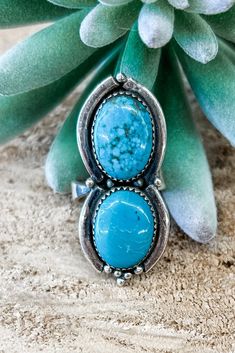 Tibetan Turquoise Adjustable Ring - Allure Boutique WY Cheap Turquoise Ring, Cheap Blue Turquoise Sterling Silver Ring, Cheap Handmade Turquoise Ring Gift, Unique Cheap Turquoise Rings, Cheap Blue Turquoise Gemstone Ring, Children Bottoms, Authentic Turquoise Jewelry, Tibetan Turquoise, Resort Collection