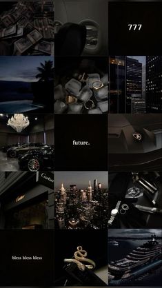 not my photo, dm for credit or removal phone wallpaper, classy rich aesthetic wallpaper, big city buildings, new york, collage, business ceo chanel, new money aesthetic, phone wallpaper ideas, phone themes Inspiring Wallpapers, Law Of Attraction, Vision Board, Wallpapers, Screen, Collage, Black