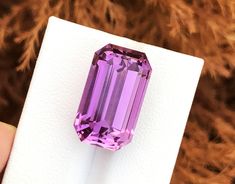 Kunzite 24.20 Cts Natural Pink Kunzite Gemstone Pink Kunzite, Gems, Gemstones, Pink, Nature